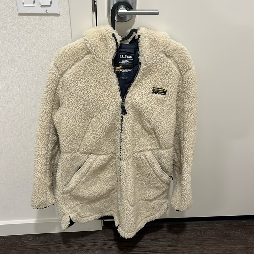 LL Bean Sherpa jacket